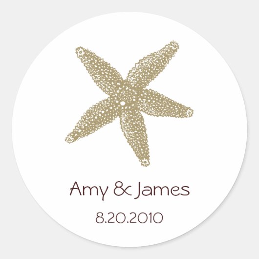 Stickers Starfish (Devant)