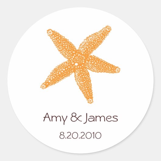 Stickers Starfish (Devant)