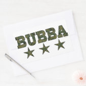 Stickers stars du camouflage de Bubba (Enveloppe)