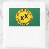 Stickers State of Jefferson (Feuille de 4) (Sac)