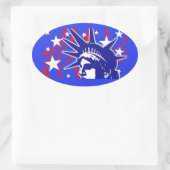 Stickers Statue de la Liberté (Sac)