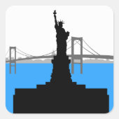 Stickers Statue De La Liberté (Devant)