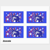 Stickers Statue de la Liberté (Feuille)