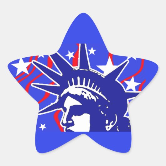 Stickers Statue de la Liberté (Devant)