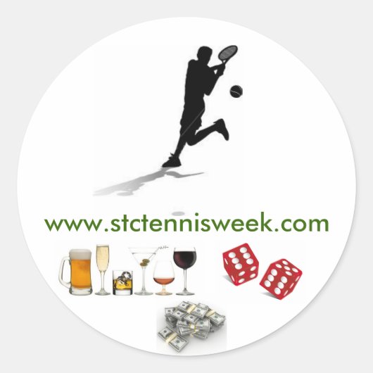 Stickers STC Tennis Week (Devant)