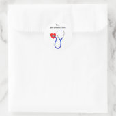 Stickers Stethoscope et Coeur (Sac)