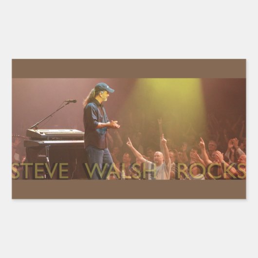 Stickers Steve Walsh Rocks (Devant)