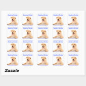 Stickers Sticker pour chien Smile Labrador Retriev (Feuille)