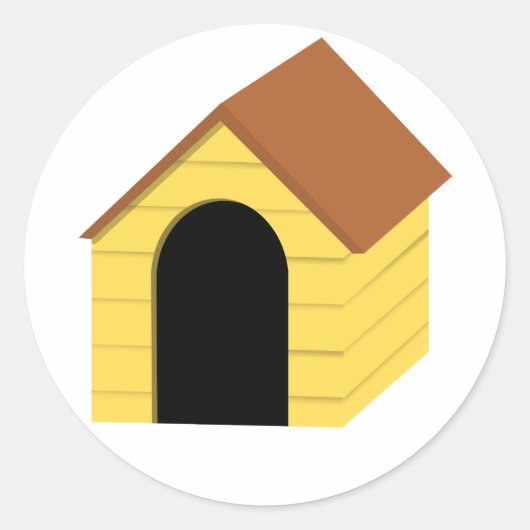 Stickers Stickers Doghouse Jaune (Devant)