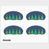 Stickers Stickers Fir Neige (Feuille)
