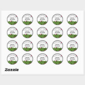 Stickers Stickers Pickle Jar Personnalisé (Feuille)