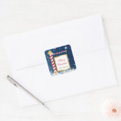 Stickers Stickers Pôle Nord de Noël neigeux (Enveloppe)