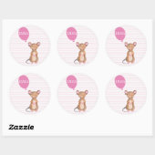 Stickers Stickers Simples Souris Souris Woodland P (Feuille)
