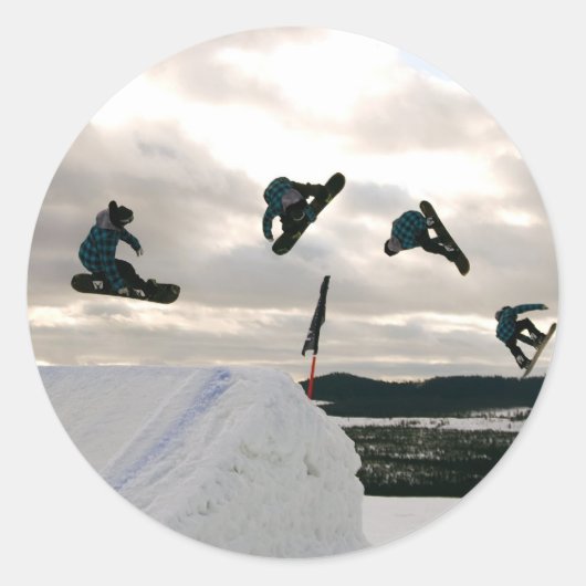 Stickers Stickers Snowboard Tricks (Devant)