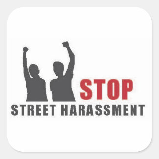 Stickers Stop Street Harassment Personnes - grand