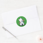 Stickers Sucre de canne Westie (Enveloppe)