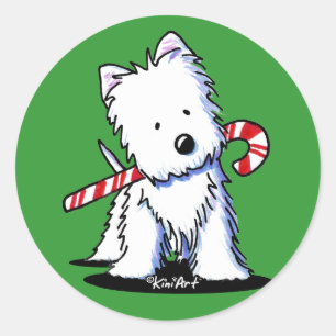 Stickers Sucre de canne Westie