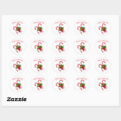 Stickers Sucres de canne de vacances (Feuille)