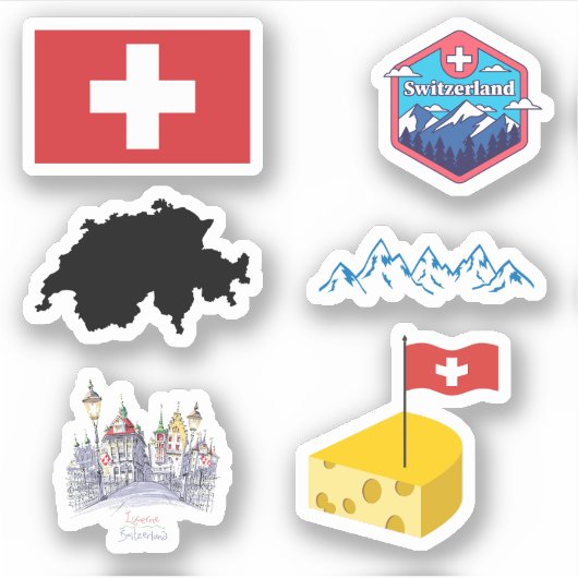 Stickers Suisse (Devant)