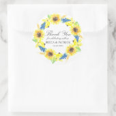 Stickers Sunflower Summer Wedding (Sac)