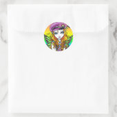 Stickers "Sunny" Cute arc-en-ciel papillon fée (Sac)
