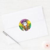 Stickers "Sunny" Cute arc-en-ciel papillon fée (Enveloppe)