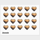 Stickers Sunset Serene Cape Cod (Feuille)
