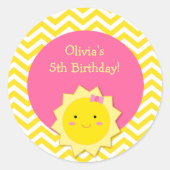 Stickers Sunshine Favoriser (Devant)