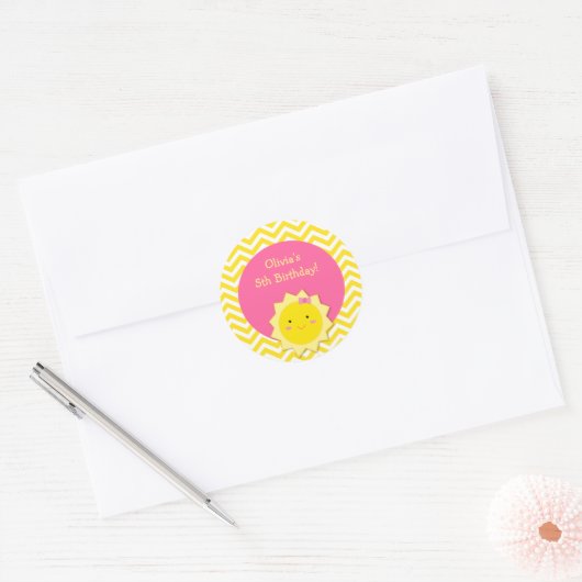 Stickers Sunshine Favoriser (Enveloppe)