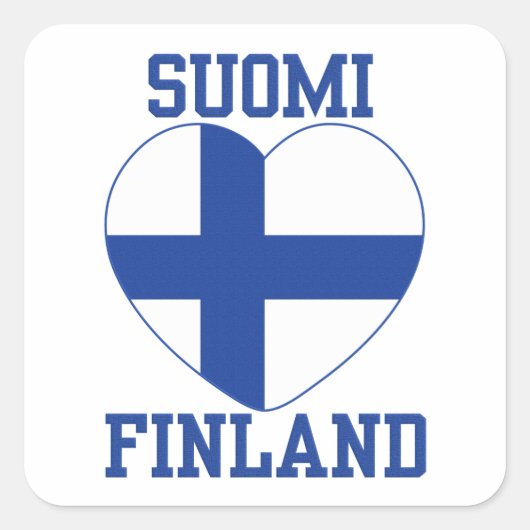 stickers SUOMI FINLAND (Devant)