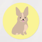 Stickers Super Cute Corgi (Design 1)