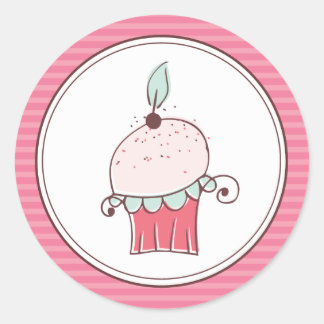 Stickers Super Cute Cupcake
