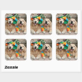 Stickers Super Golden Retriever (Feuille)