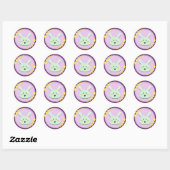 Stickers Super mignonne MoonBunny (Feuille)