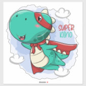 Stickers Superdino Dinosaure (Feuille)