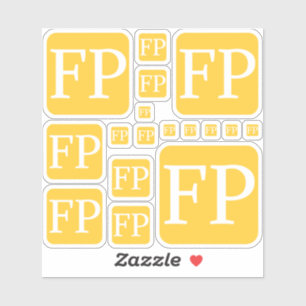 Stickers sur mesure FP Small 4" x 4" par Janz