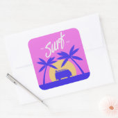 stickers Surf été (Enveloppe)