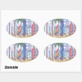 stickers SURFBOARDS (4) (Feuille)