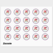 Stickers Sweet Candy Land Cupcake Lollipop (Feuille)