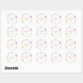 Stickers Sweet Candy Lollipop Favoriser (Feuille)