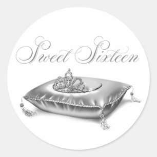 Stickers Sweet sixteen Tiara Princess