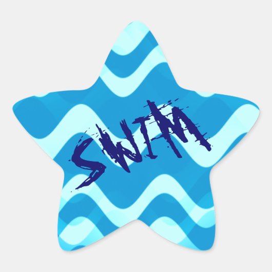Stickers SWIM (Devant)