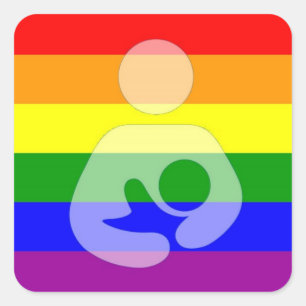 Stickers Symbole d'allaitement de fierté