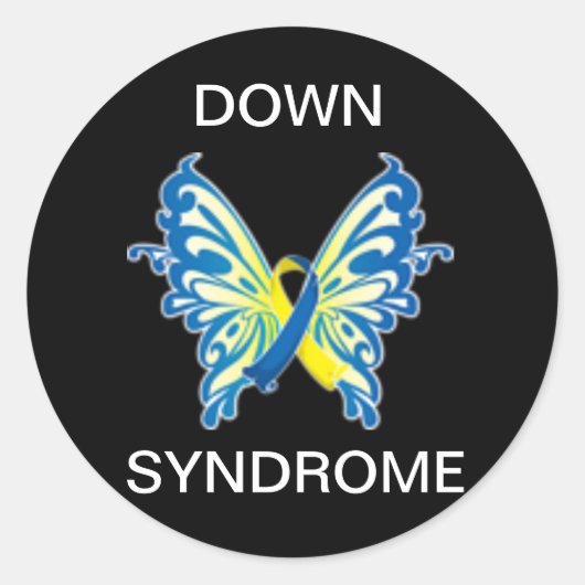 Stickers Syndrome de Down (Devant)