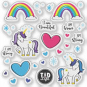 Stickers T1d Unicorne (Devant)