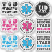 Stickers T1dLife Pod (Devant)