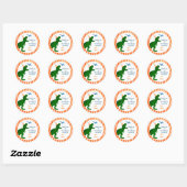 Stickers T-rex Dinosaur Trois Rex Party Faveur (Feuille)