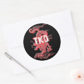 Stickers Tae Kwon Do Dragon (Enveloppe)