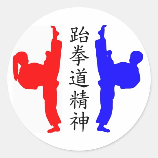Stickers Taekwondo Kickers (Devant)
