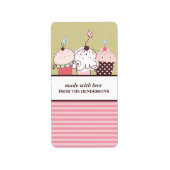 Stickers Tag de bonbons maison (Devant)